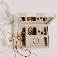 Dainty Travel Jewelry Box
