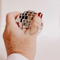 Open Heart Ring
