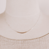 JoAnn Curvy Bar Necklace