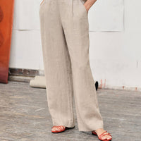 Melange Linen Willow Pants